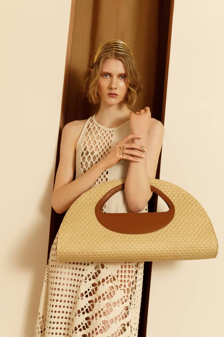 Raffia Clutch Bag