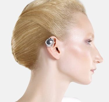 Casa Batlló ball earcuff in silver