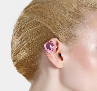 Casa Batlló ball earcuff in rose