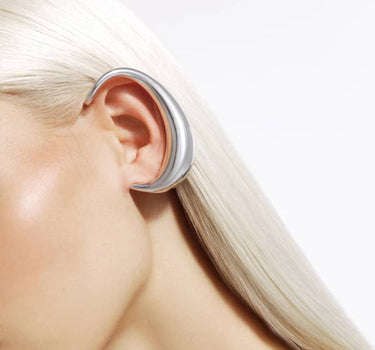 Pendiente de plata de oreja completa