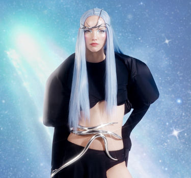 Silver Spiked Full Body Jewelry