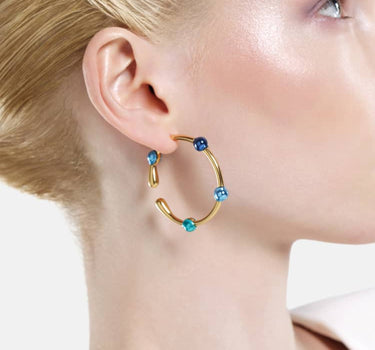 Aros Casa Batlló en oro