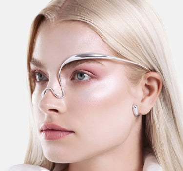 Drop Face Jewelry - silver