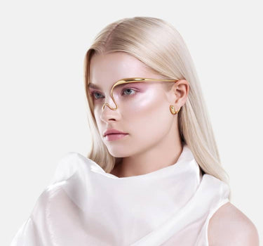 Drop Face Jewelry - gold