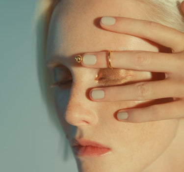 Gold Nail Ring