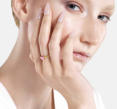 Anillo Casa Batlló en oro y rosa