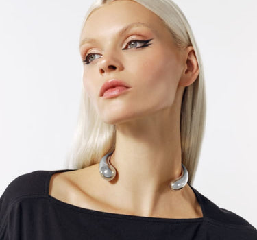 Collar torque de plata