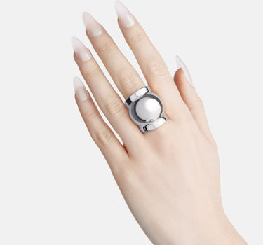 Casa Batlló ball ring in silver
