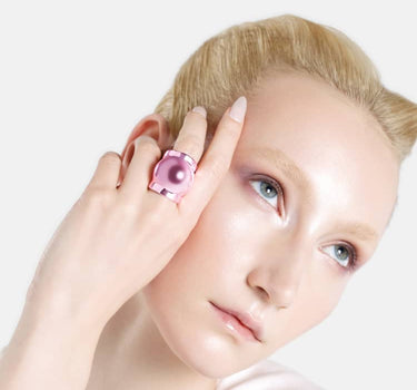 Casa Batlló ball ring in rose