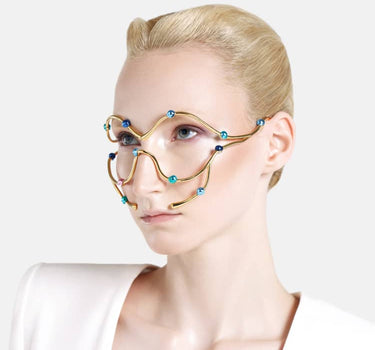 Máscara joya Casa Batlló en oro