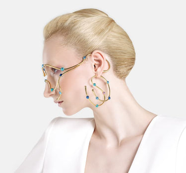 Máscara joya Casa Batlló en oro