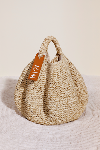 Raffia round medium bag - MAM – MAM® Raffia round medium bag - MAM – MAM®