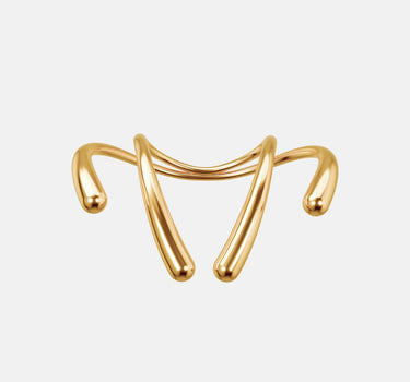 Drops huge Necklace - gold