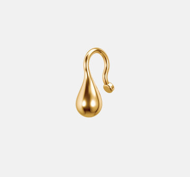 Drop Fake Lip Cuff - gold
