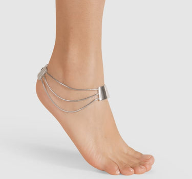 Silver Ankle chains