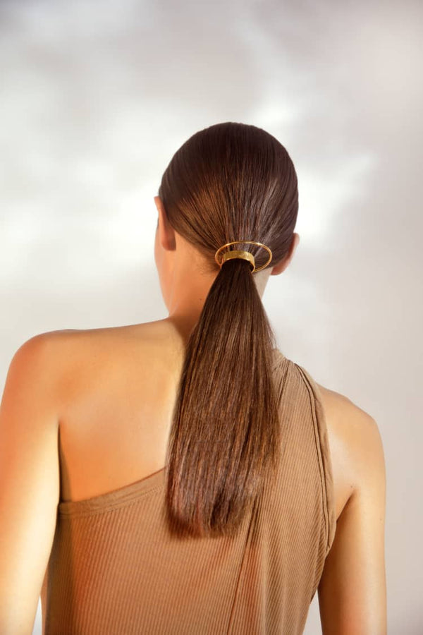 KELA Donut Shape Hair Charms Set of 3, Gold & Rose Gold Hair