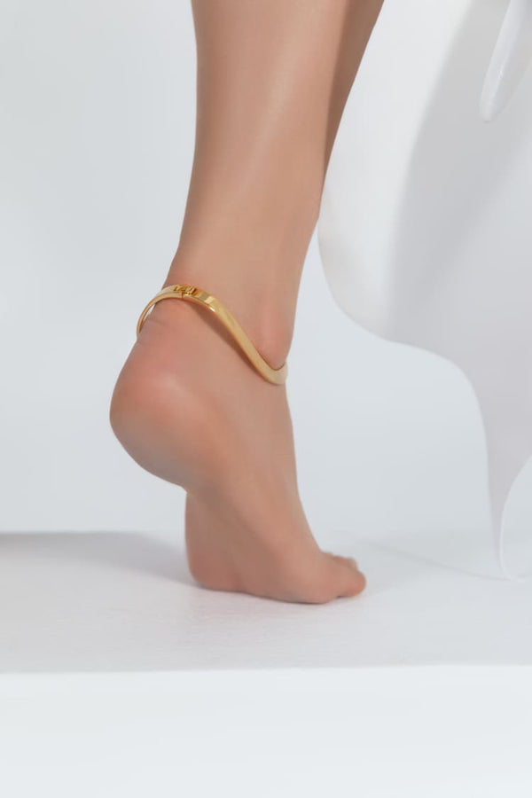 Gold ankle bracelet - MAM