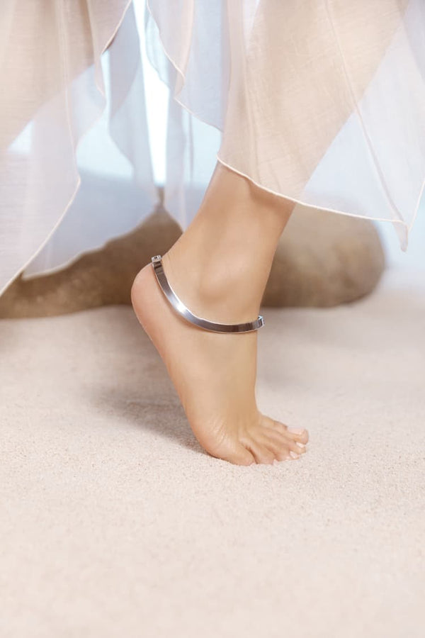 Silver ankle bracelet - MAM