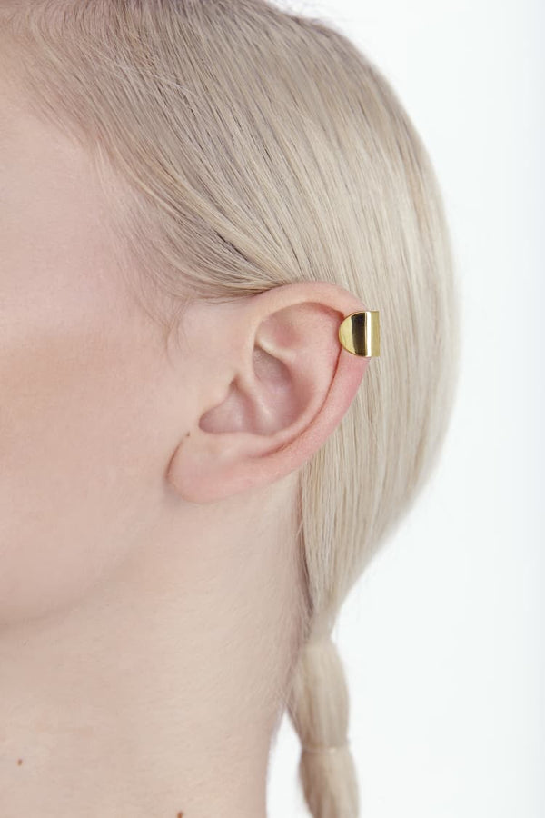 Unique nose ring in gold