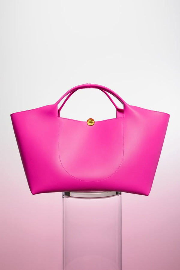 Designer pink tote bags