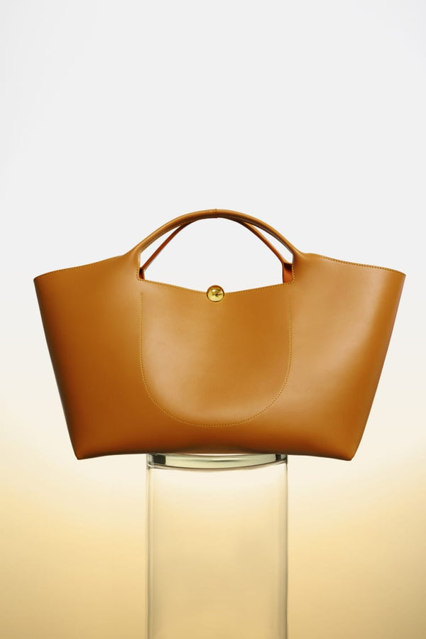Designer brown tote bags