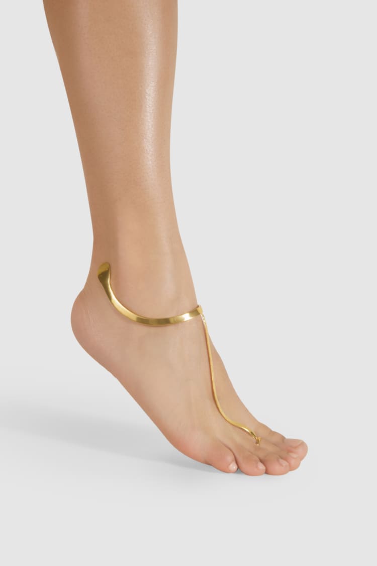 Gold Fancy anklet MAM -