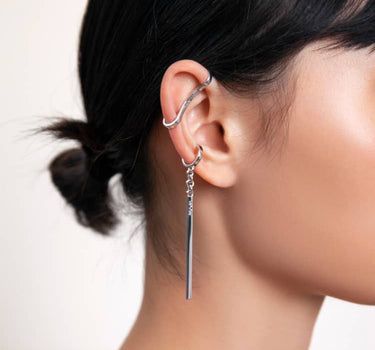 bar earring