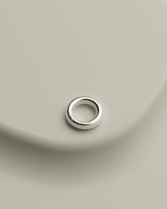 Simple ring in sterling silver 