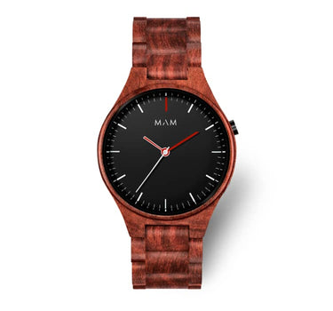 Reloj de madera VOLCANO 697